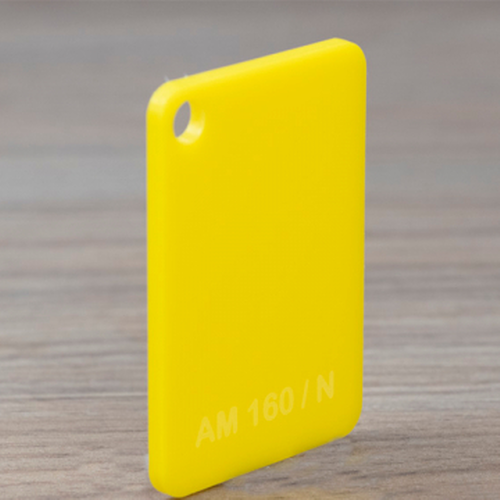 CHAPA DE ACRILICO AMARELO 2030X3050X8MM, , large